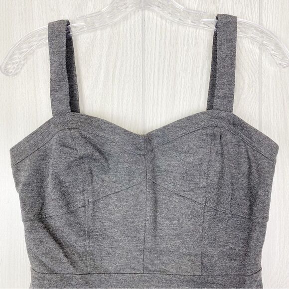 Cabi | Dark Gray Peplum Tank Top Size 6 - Picture 3 of 10